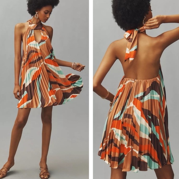 Hutch Dresses & Skirts - ANTHRO Hutch backless halter dress